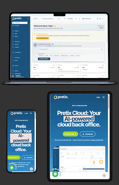 Pretix Web System & App